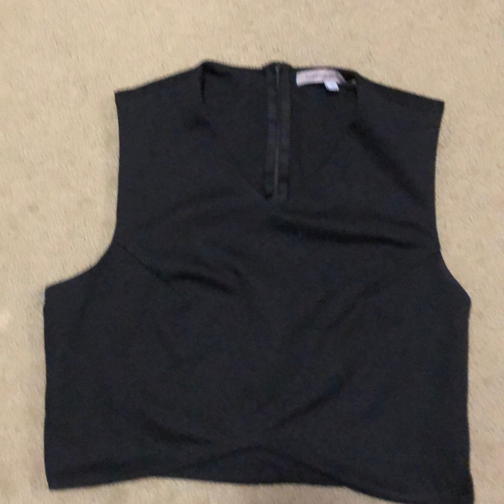 Black Crop Top